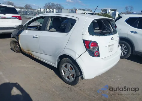 2016 Chevrolet Sonic Ls Auto z USA, uszkodzony, nr VIN 1G1JA6SHXG4166741